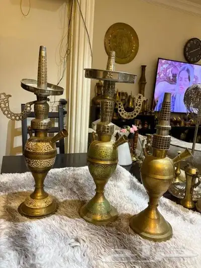 نحاسيات دلل لوحة ابريق شاي 4