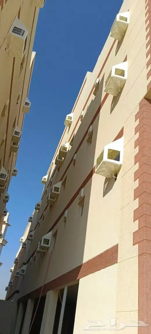 غطاء مكيف شبك شباك طارد الطيور شفات فيبر 1