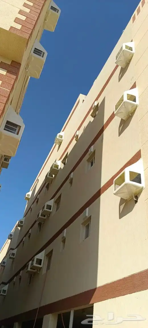 غطاء مكيف شبك شباك طارد الطيور شفات فيبر 2