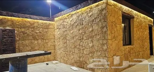 بديل الحجر حجر مضيء مجسمات 1