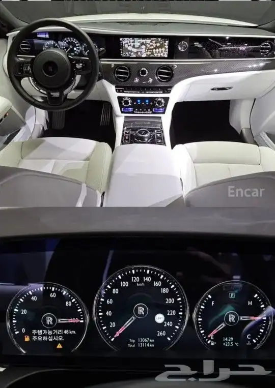 رولز رويس جوست Black Badge   الجيل الثاني   V12الموديل  2023 3