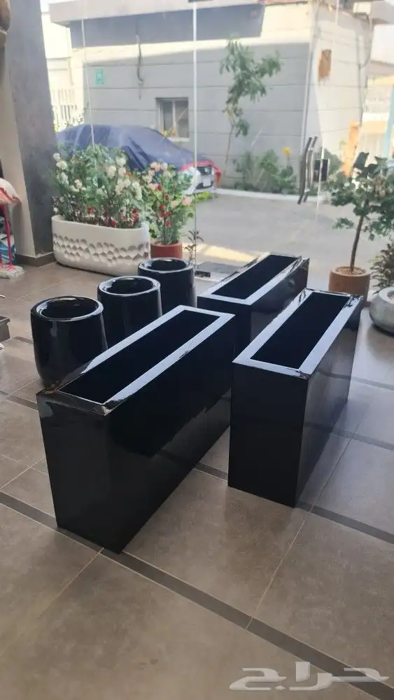 احواض زراعية من الفايبر ومجسمات حلويات من الفايبر 2