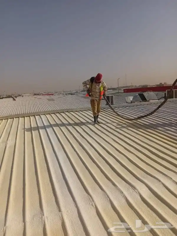 شركه عوازل فوم مائي وحراري مع الضمان عزل اسطح مبلطه وغير مبل 1