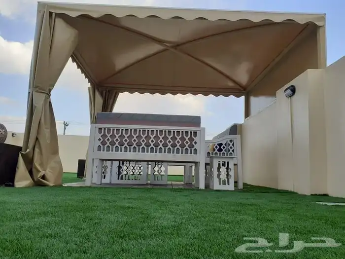 مظلات جدة سواتر برجولات بيوت شعر جده 6