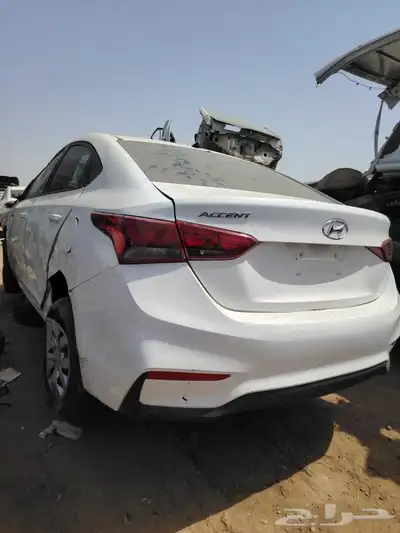 هونداي اكسنت 2020 اللون ابيض 1