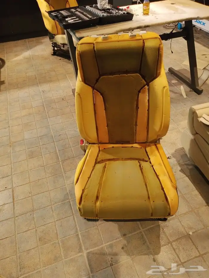 لتنجيد الوكاله جميع اسقف وكراسي السيارت 3