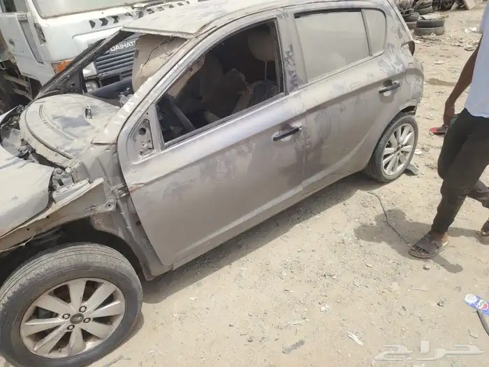 هونداي i20 2014 تشليح الحمدانية 6
