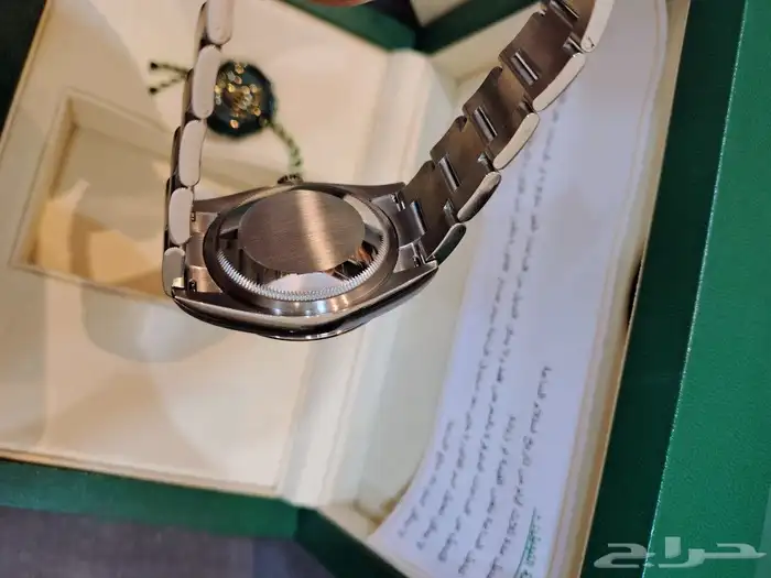 ساعه رولكس رولكس اويستر بربتشوال زرقا Oyster Perpetual Steel 0