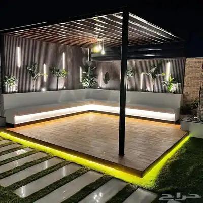 تصميم حدائق شلالات نوافير 0