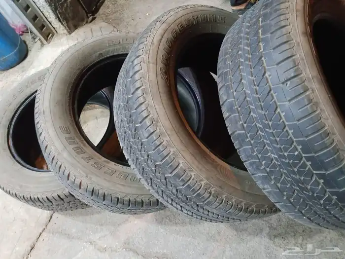 طقم كفرات برجستون 257 60 20 7