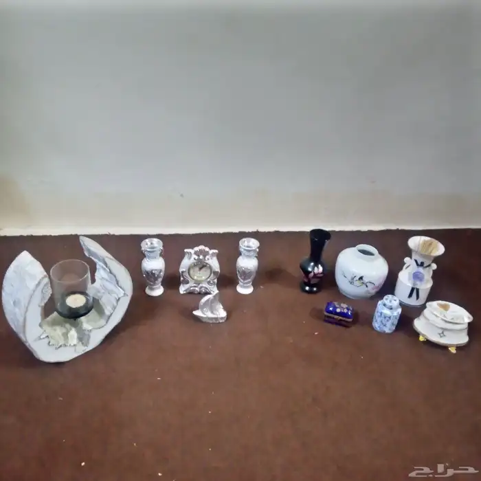 تحف زينة وشمعدان 0