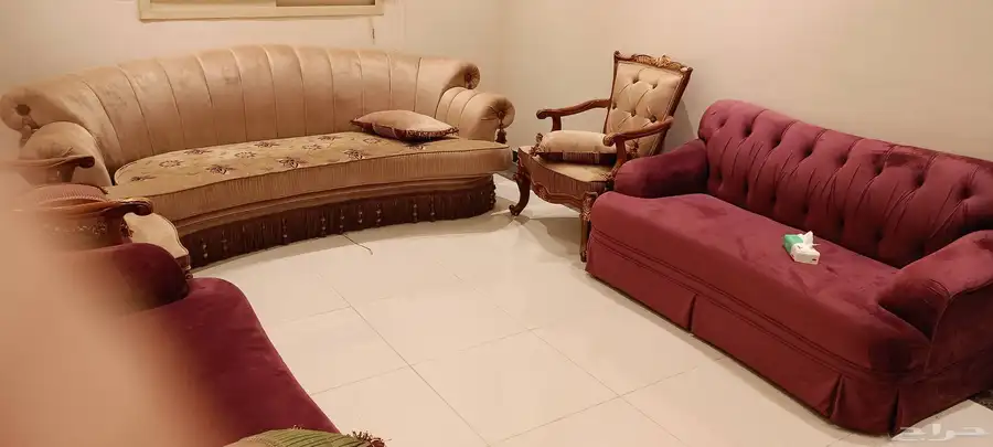 دولاب ملابس وكنب للبيع مستعمله 2