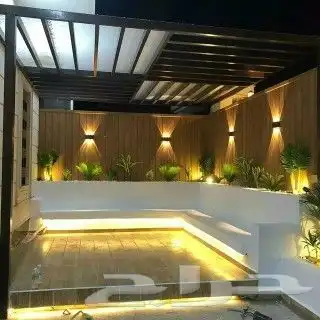 تصميم حدائق شلالات نوافير 1