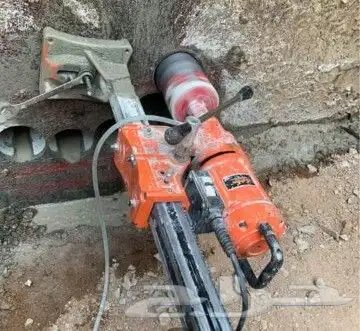 ماكينه تخريم كور فتحات خرسانه 0