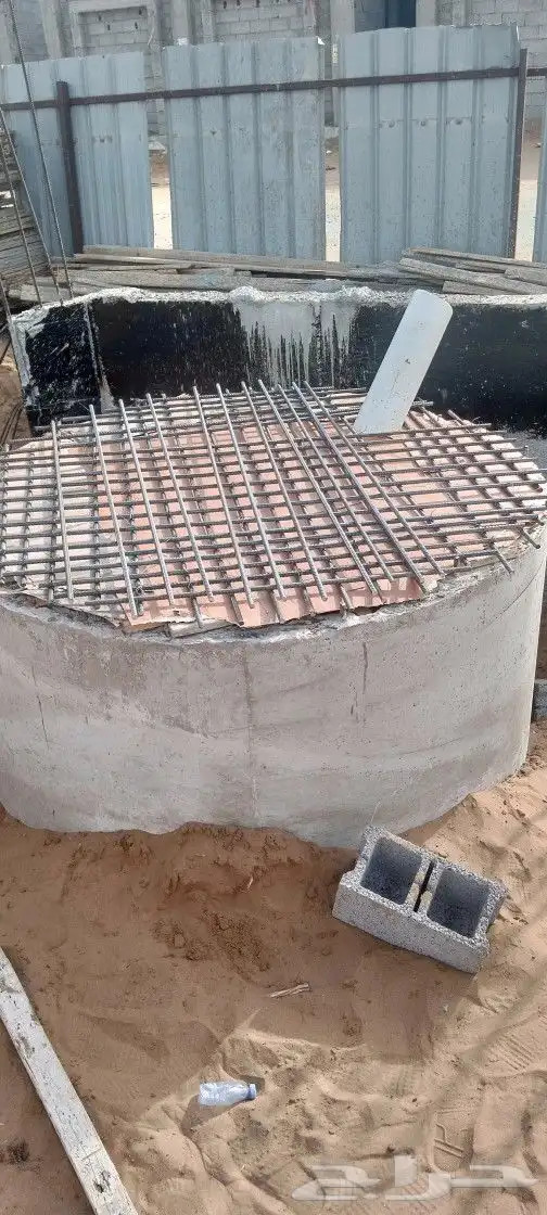 حفر خزان الميا  و بيار 0