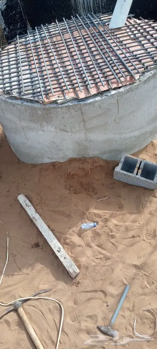 حفر خزان الميا  و بيار 1