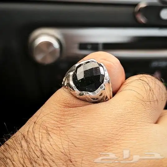 للبيع خاتم حجر النجوم الاخضر 8