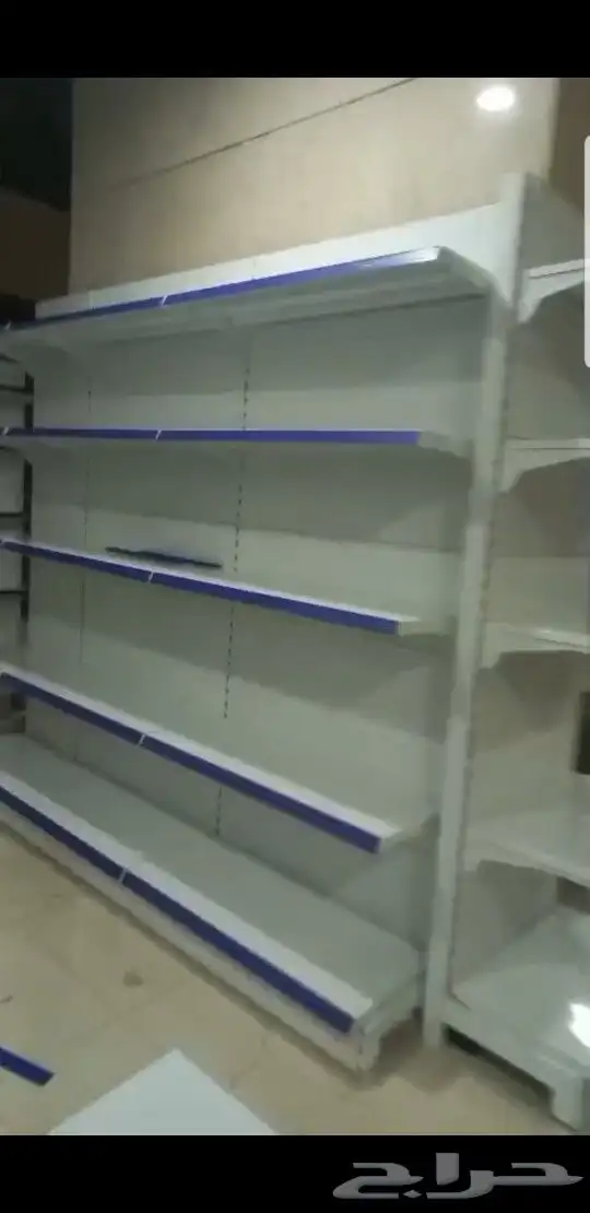 رفوف سوبر رفوف بقالةاستندات صيدليات خانات مستود جديدومستخدم 5