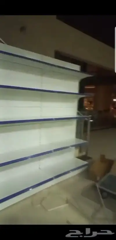 رفوف سوبر رفوف بقالةاستندات صيدليات خانات مستود جديدومستخدم 3