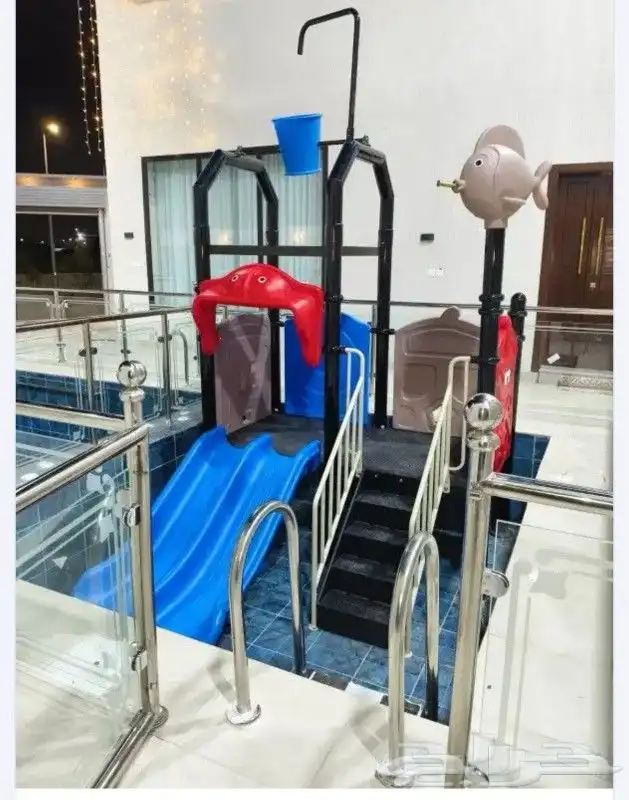 مراجيح زحاليق مشتركة أحواض كرات العاب مائية ونفخ 12