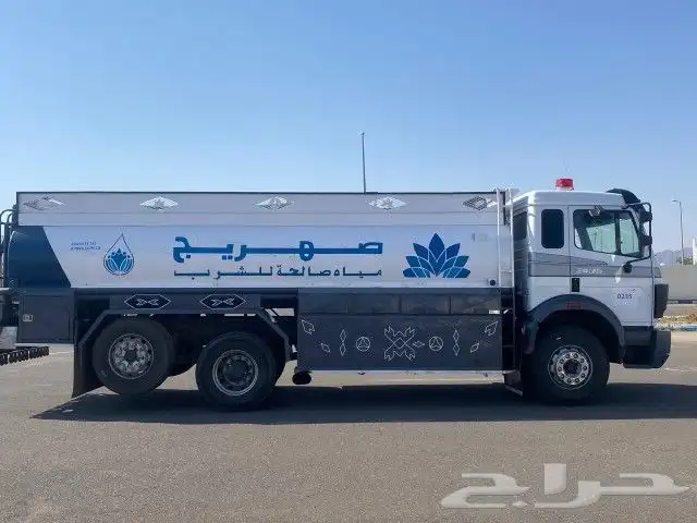 مياه تحليه صهريج حلو 18 طن سكس 0