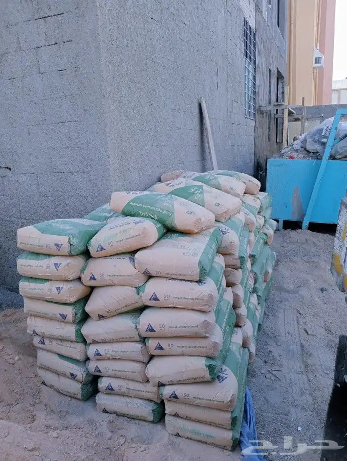 لتوريد جميع انواع مواد البناء اسمنت بطحاء الرياض خرسانه بلوك 2