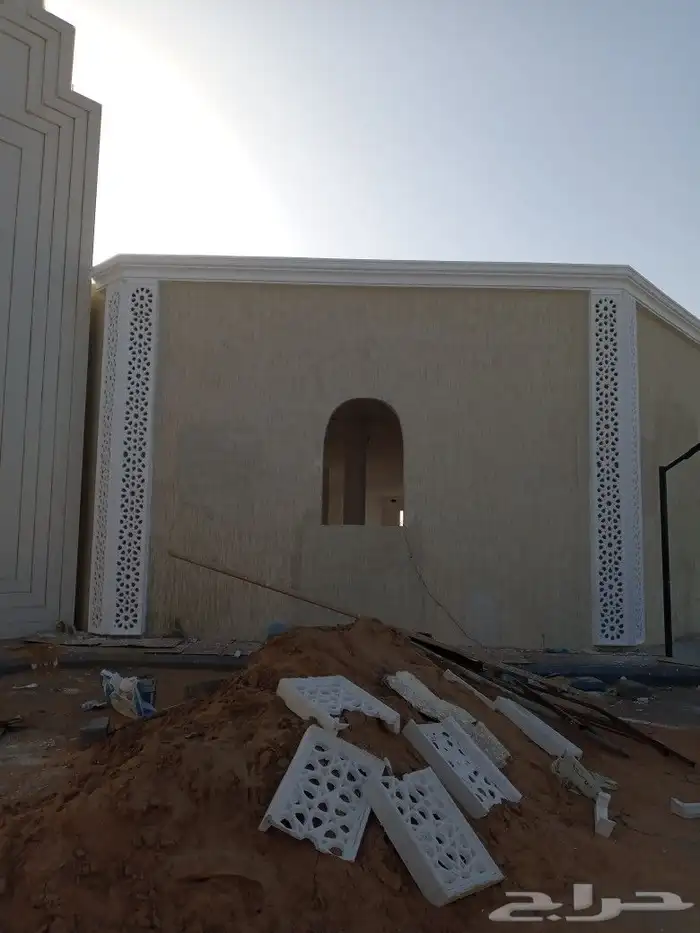 ديكورات خارجية جي ار سي واسمنت 6