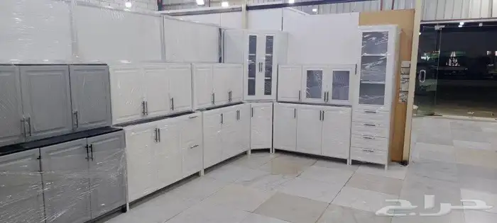 مطبخ تفصيل صاج الماني جديد رفوف اربعه ملي حديثه مفصلات ايطال 5