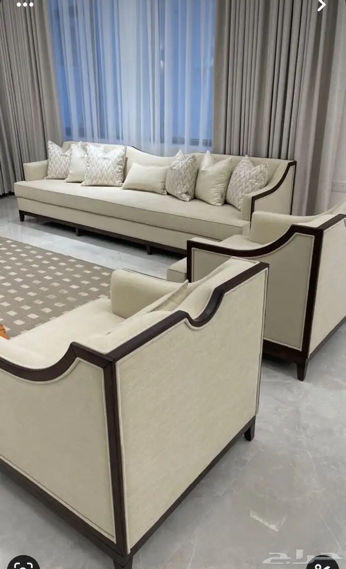 تفصيل و تنجيد كنب و مساند جميع أنواعها 26