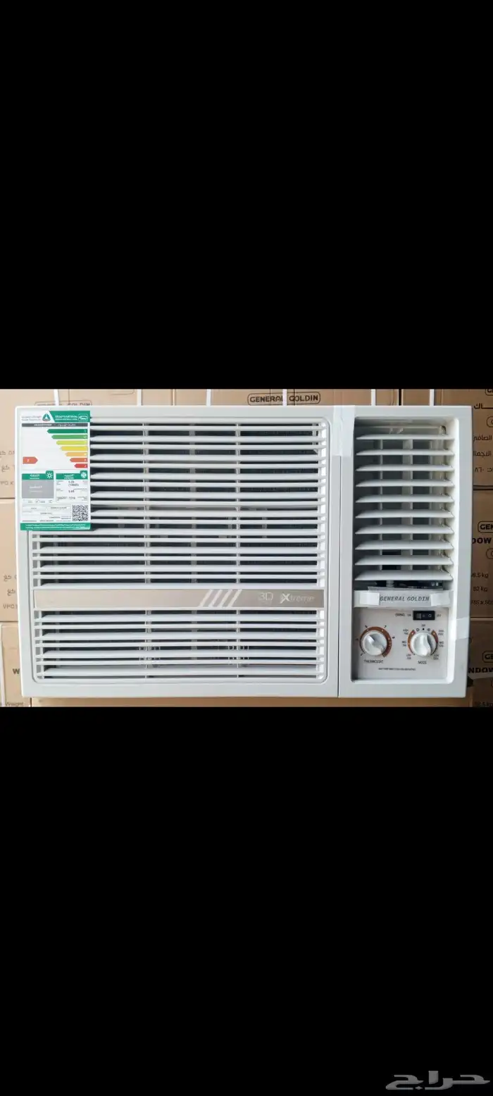 مكيف جنرال جولدن شباك 18 و 24 0