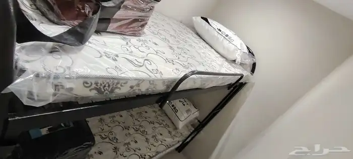 اسره ومراتب تجهيز سكن عماله سرير حديد دورين نفر مرتبه نوم 2