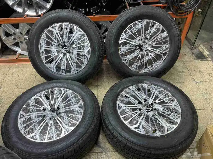 جنوط نيسان تيتانيوم مقاس 20 اصلي وكاله موديل 2025 5