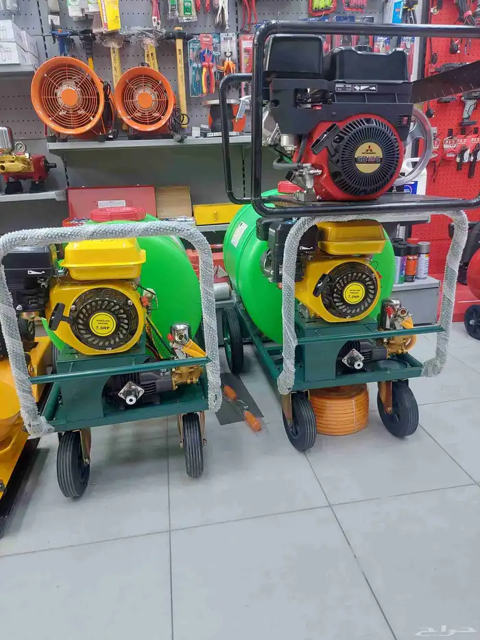 ال ماطور رش مبيدات 7حصان مقاس 120L 50 لتر 1