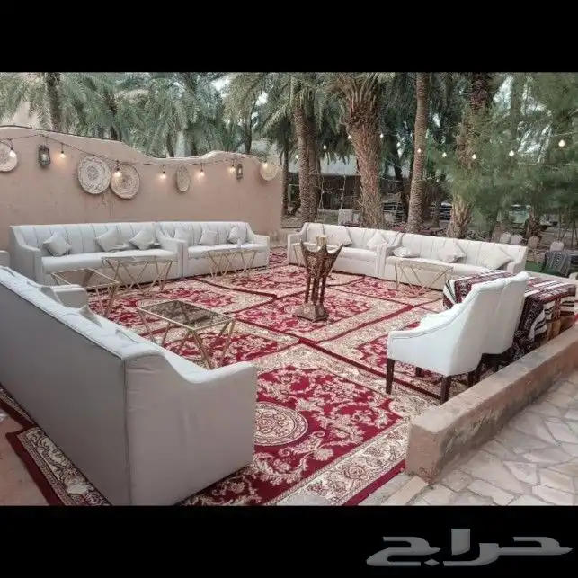 تاجير قهوجين وصبابين رجال ونساء كنب زل طاولات مضلات مكيفات 6