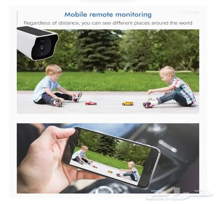 كاميرا مراقبة بالطاقة الشمسية 3