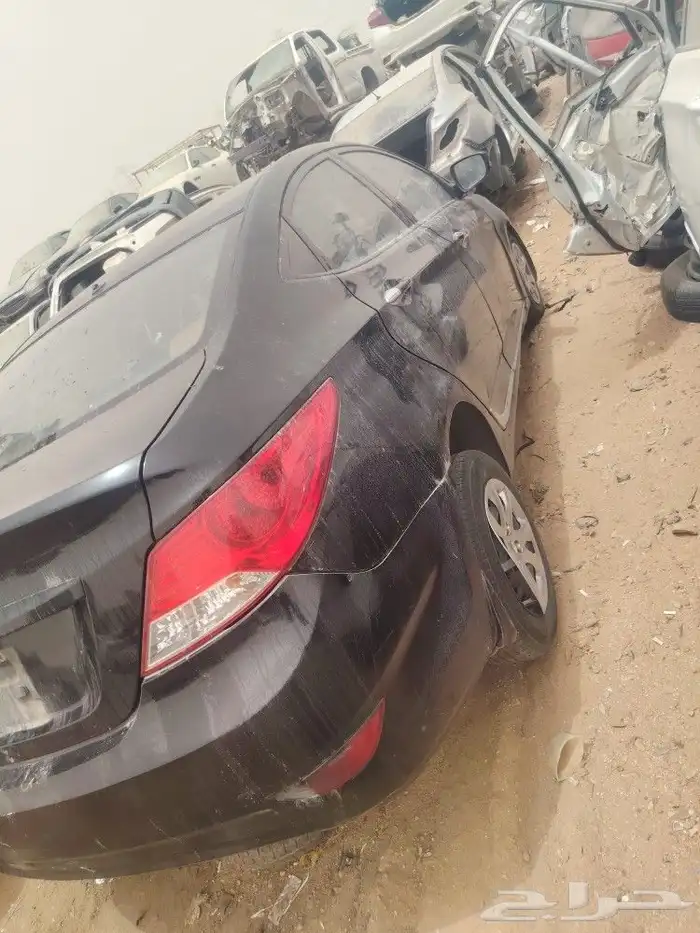 يوجد لدينا قطع غيار هونداي اكسنت 20014 جميع القطع تشليح الحم 3