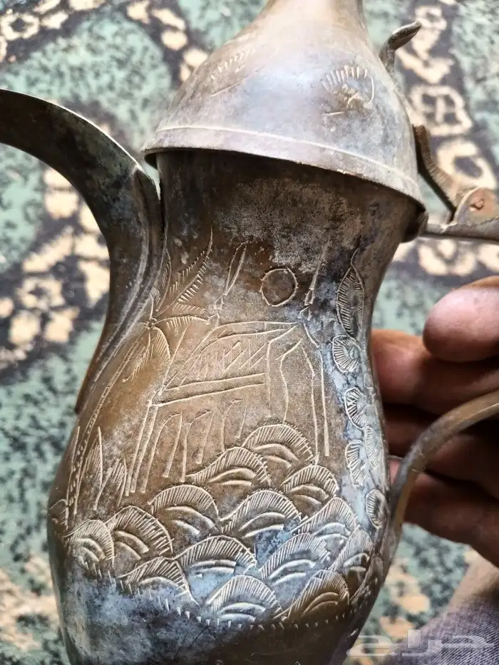 دله نادرة جدا نحاس ماركة الوتاج 0