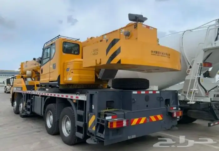 كرين 50 طن سفتي للايجار 50 ton safety crane 2