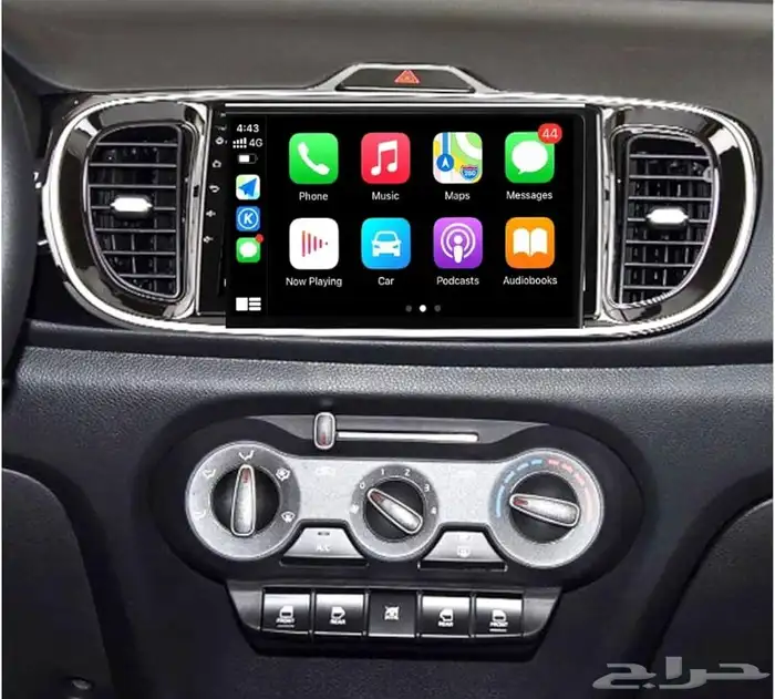 تركيب شاشه كيا بيقاس مع كيمره خلفيه . Installing a Kia Bigs 0