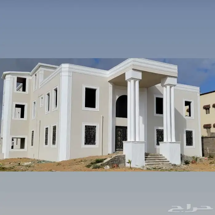 ديكورات خارجية سمنتيه بديل الحجر الطبيعي 3