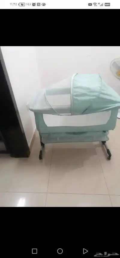 للبيع سرير بحالة جيدة استخدام قليل الخبر الثقبة 6