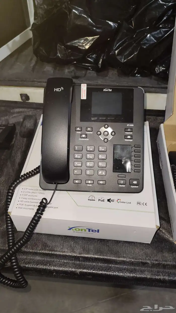 هواتف مكتبية شركة Xontel جديدة توجد كمية كبيرة 0