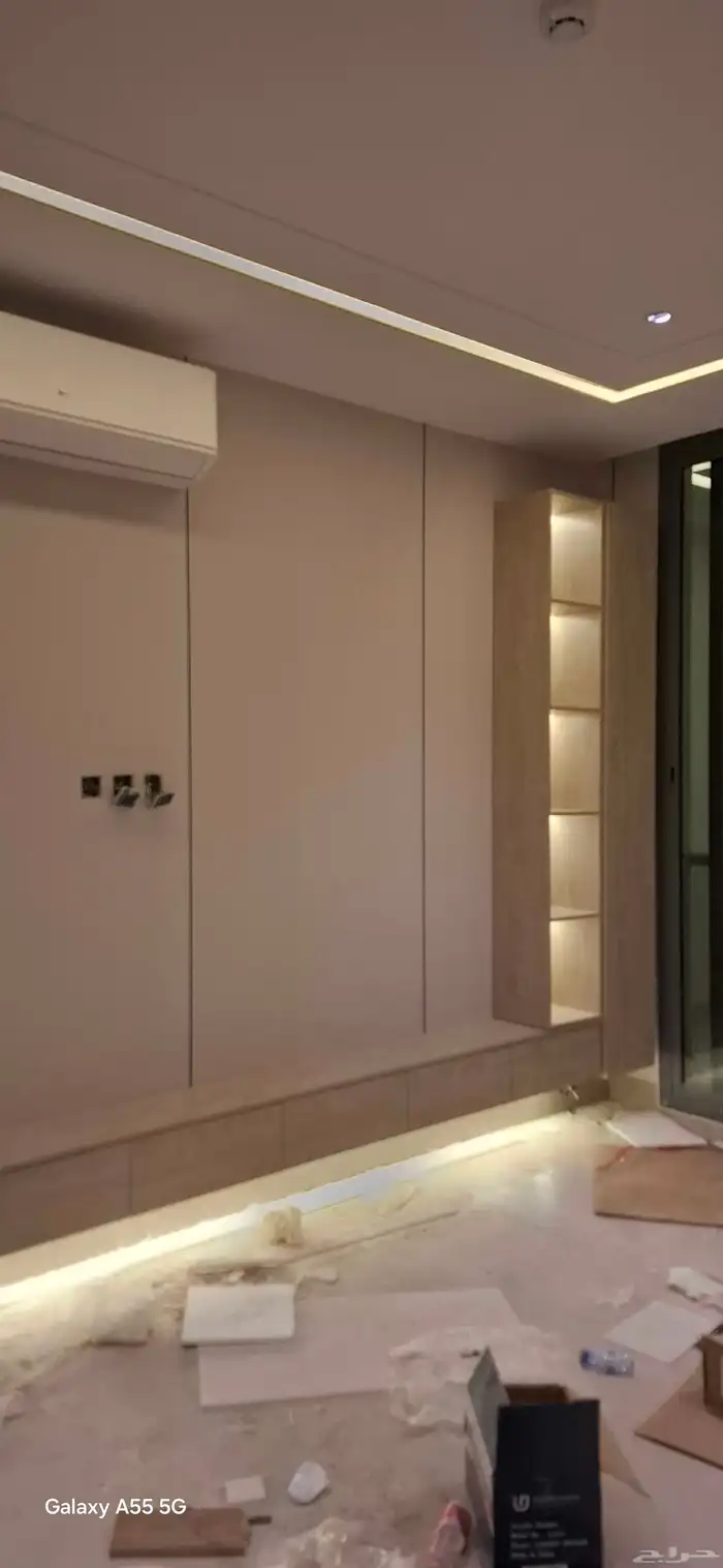 ديكورات بديل الشيبورد تكسيات خشب نعلات فيبر بديل الرخام 0