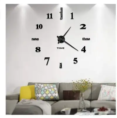 ساعات حائط ثلاثية الابعاد 4
