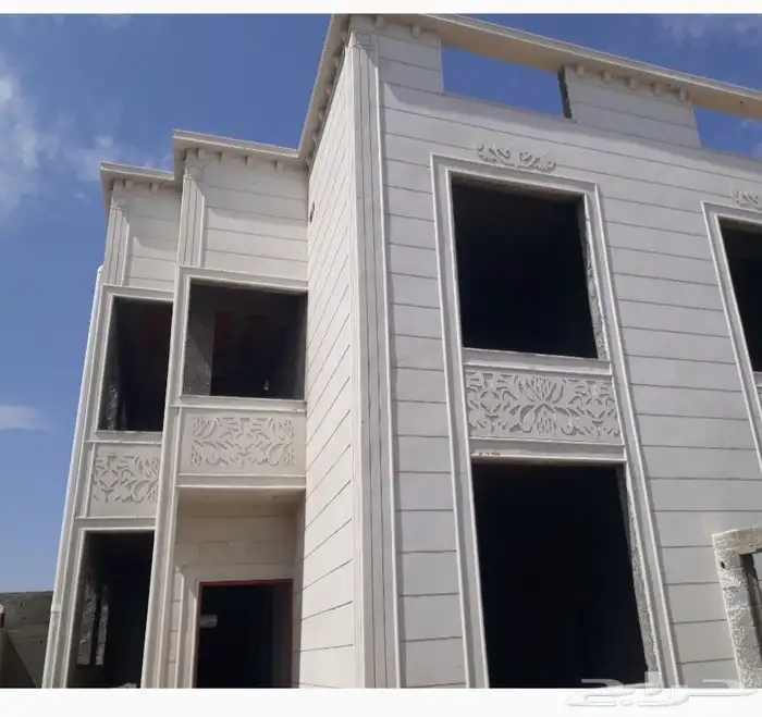 ديكورات خارجية سمنتيه بديل الحجر الطبيعي 0
