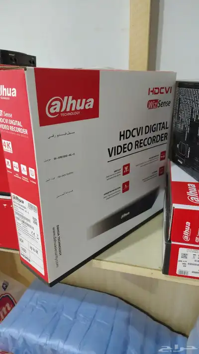 اربعه كاميرا 4k ريسيفير أربع قنوات هارديسك 1 تيرابايت التث 2