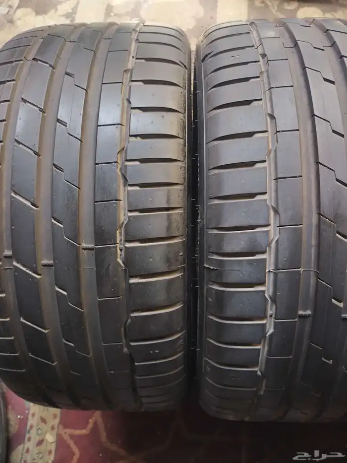 كفرات هنكوك الاخلفي 255 35 19 ولامامي 225 40 19 5