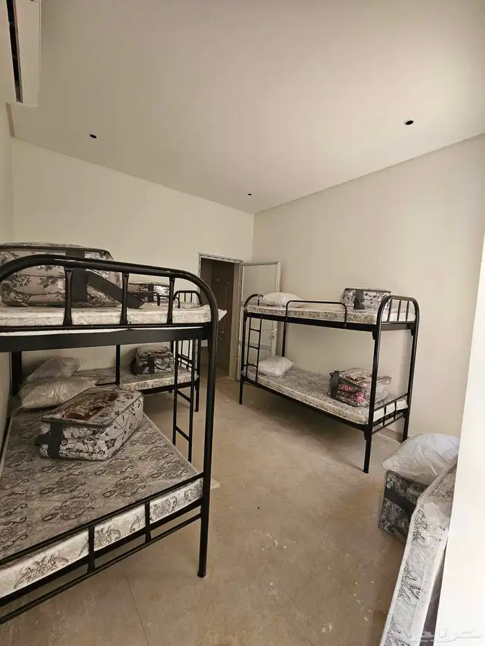 سريرعمال دورين ودور واحد مراتب مخدات بطانيات مفارش سرير 0