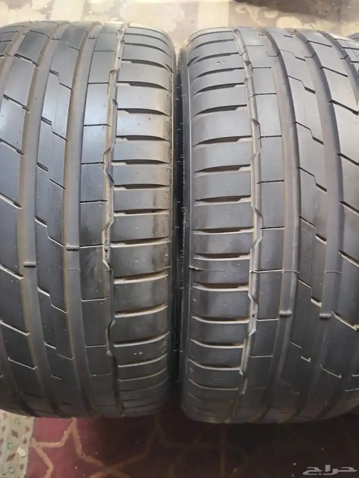 كفرات هنكوك الاخلفي 255 35 19 ولامامي 225 40 19 1
