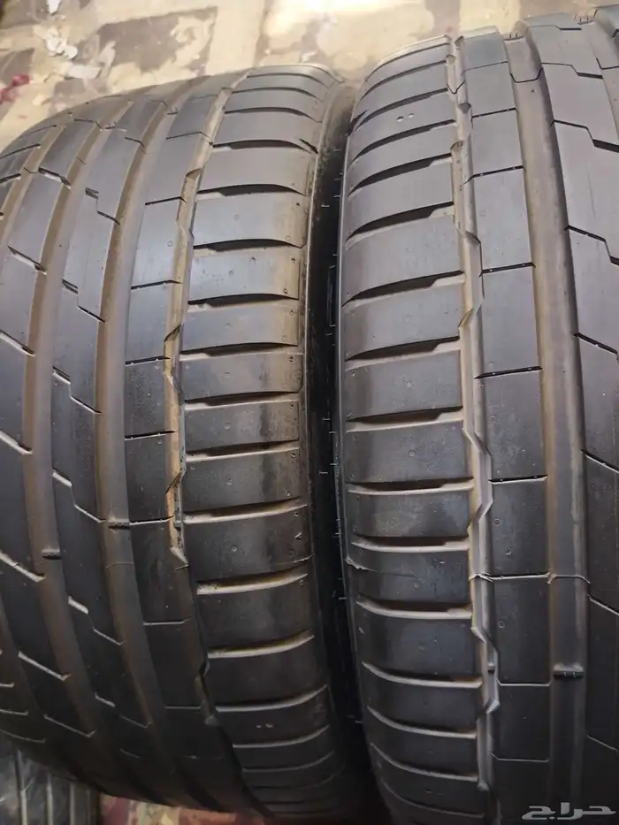 كفرات هنكوك الاخلفي 255 35 19 ولامامي 225 40 19 3